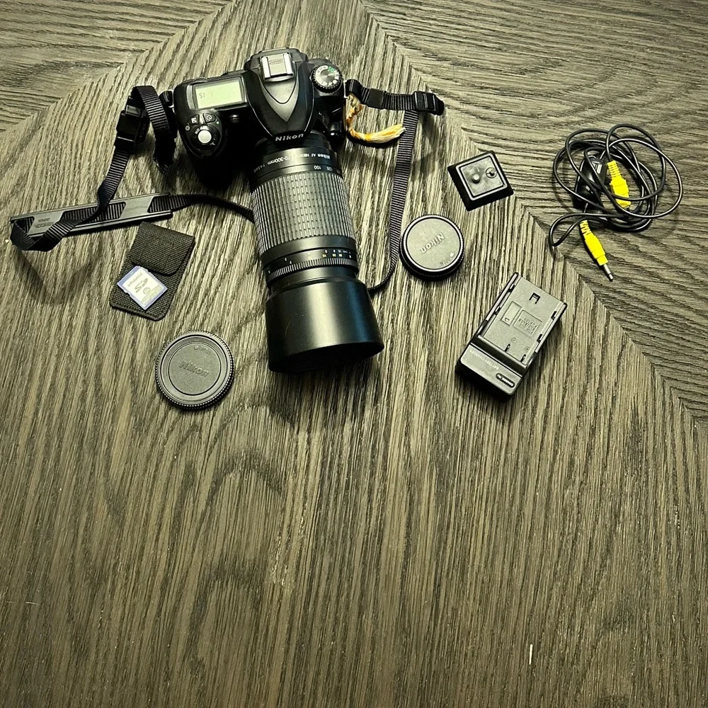 Nikon D50 and 70-300mm lens